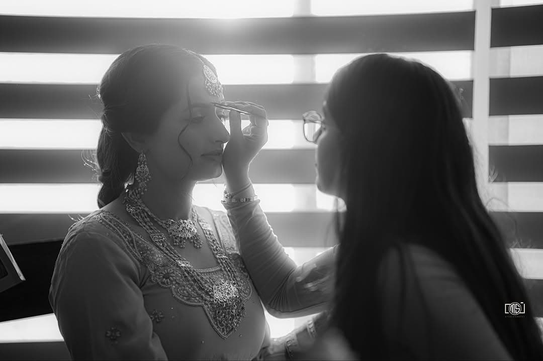 Editorial beauty portrait by Anmol